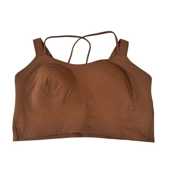 Lululemon Like a Cloud Longline Bra Brown Size 10 (No Tag, D Cup Fit) - Picture 2 of 6
